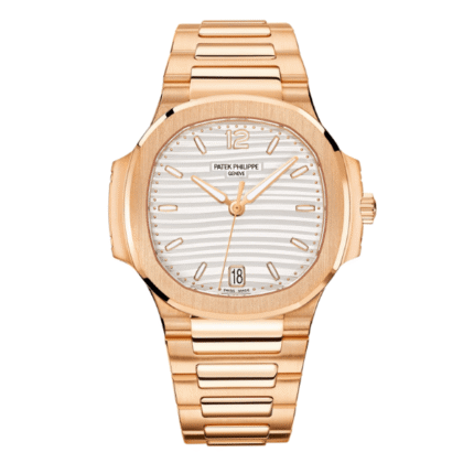 Patek Philippe Nautilus 7118/1R-001 35.2mm White Dial Rose Gold – VIP Version