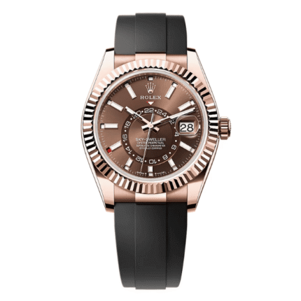 Rolex Oyster Perpetual Sky-Dweller M326235-0005 42mm Rose Gold Chocolate Dial – VIP Version