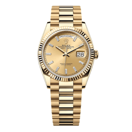 Rolex Day Date 128238-0132 champagne Dial Yellow Gold – VIP Version