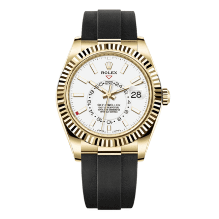 Rolex Sky Dweller Oyster M326238 42mm White Dial Yellow Gold – VIP Version