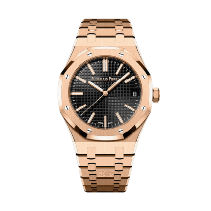 Audemars Piguet Royal Oak Selfwinding 15400OR 41mm Black Dial Rose Gold – VIP Version