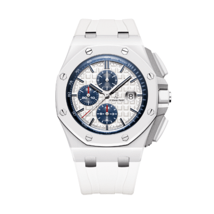 Audemars Piguet Royal Oak Offshore Chronograph Ceramic 26402CB 44mm White Dial – VIP Version