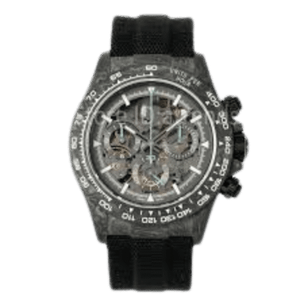 Rolex Daytona Skeleton DIW Carbon black 40mm – VIP Version