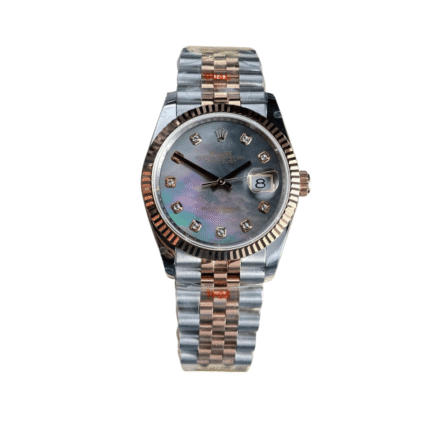 Rolex Datejust 126231 36mm Xà Cừ Tím Dial Rose Gold – VIP Version