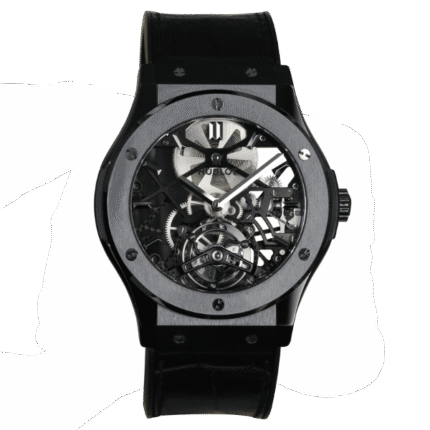 Hublot Classic Fusion Skeleton Tourbilon 505.CM.0140.LR 45mm Ceramic – VIP Version
