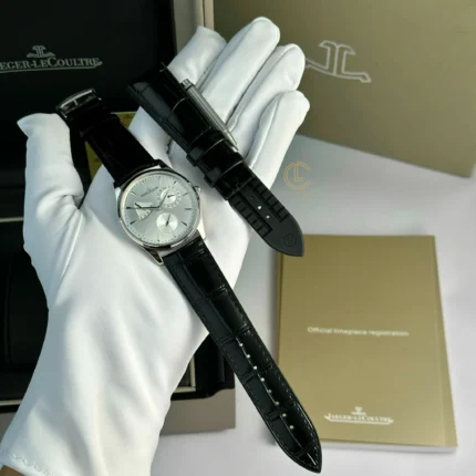 Jaeger-LeCoultre Master Ultra Thin Power Reserve Q1378420 SIiver Dial Steel – VIP Version